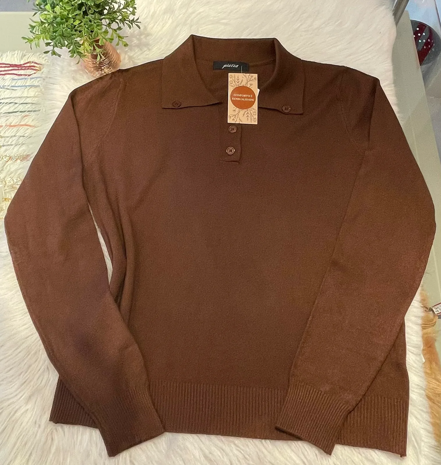 Blusa Manga Longa