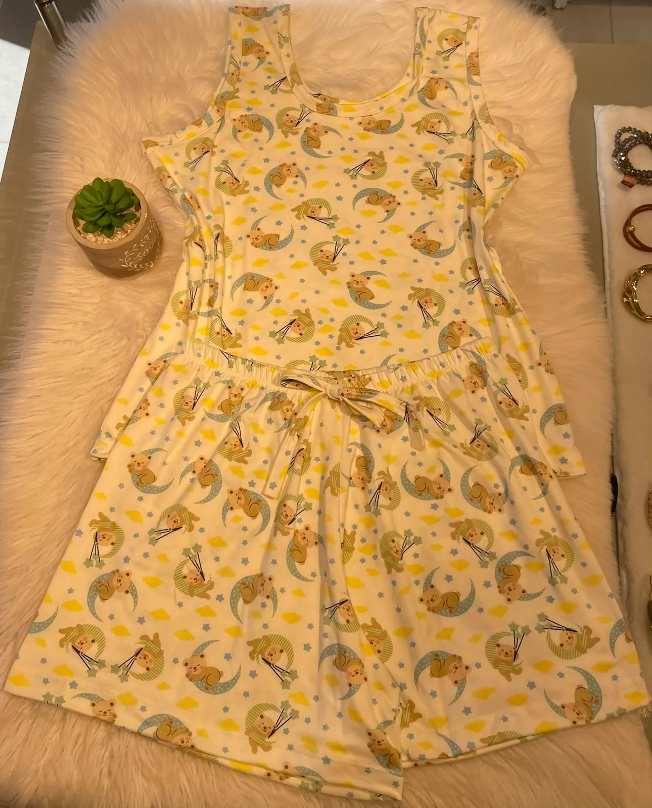 Pijama Ursinho Nuvem Confy — foto 4