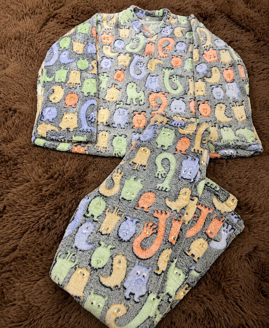Pijama de Fleece Masculino Infantil