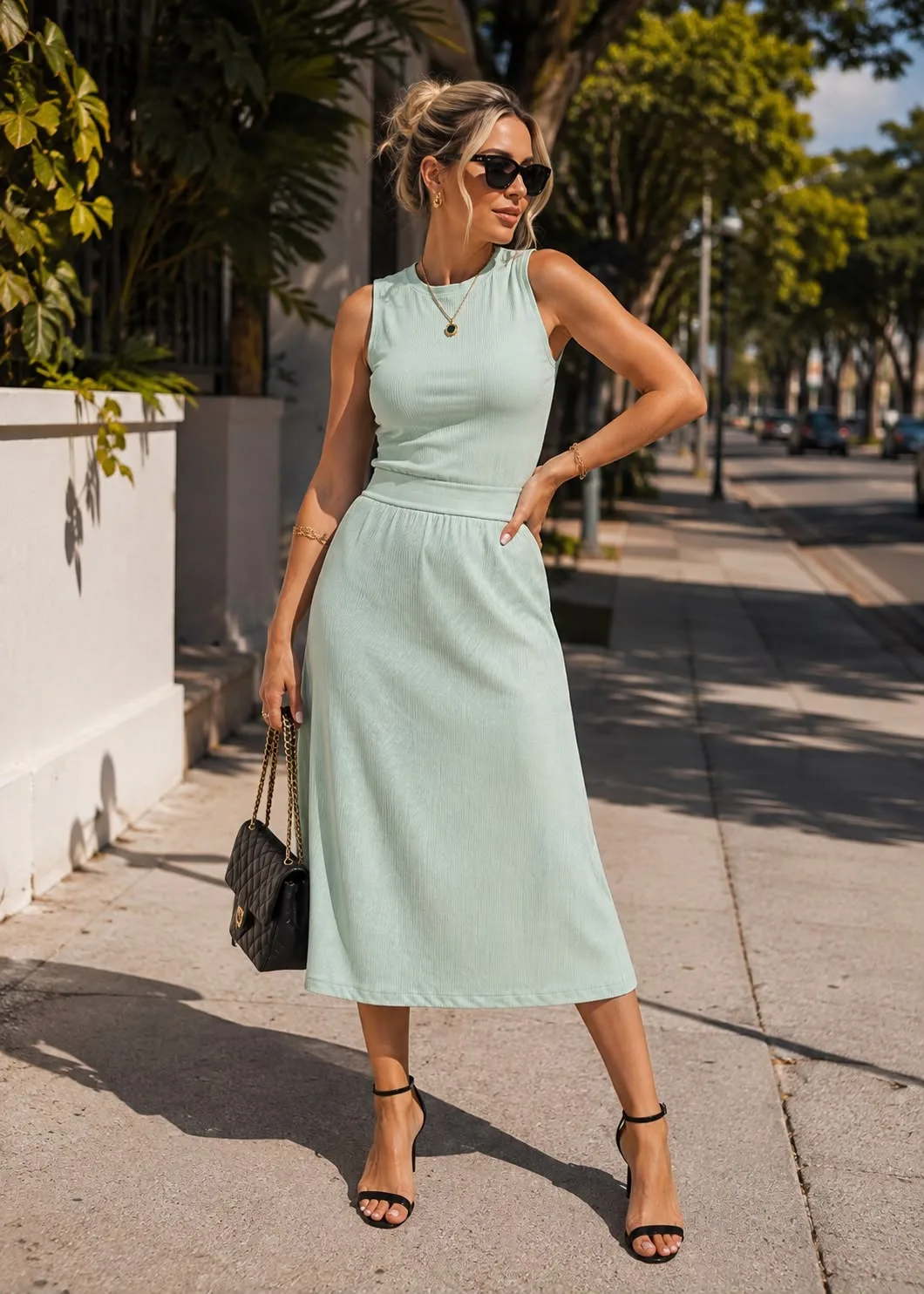 Conjunto Saia Rodada Doce Brisa